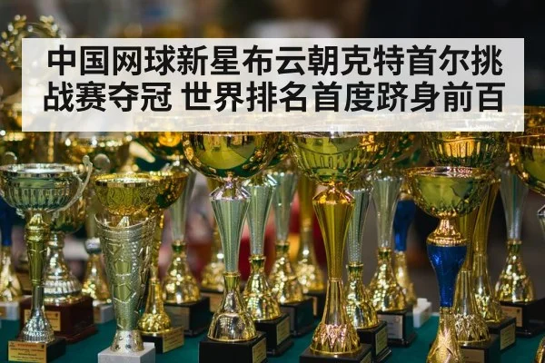 中国网球新星布云朝克特首尔挑战赛夺冠 世界排名首度跻身前百